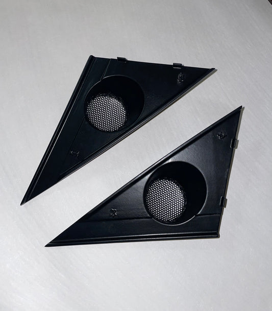 BMW E30 Door Tweeter Housings Pair